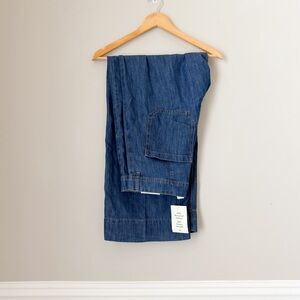H&M wide leg jeans size 12
